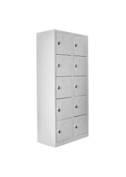 Demir Dolap Ofis 10 Gözlü Öğretmen Öğrenci Dolabı Gri Demir Dolap Ofis 10 Gözlü Öğretmen Öğrenci Dolabı Gri