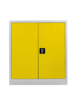 Demir Dolap Ofis 100 lük Dosya Dolabı Gri-Sarı