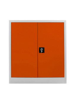 Demir Dolap Ofis 100 lük Dosya Dolabı Gri-Turuncu