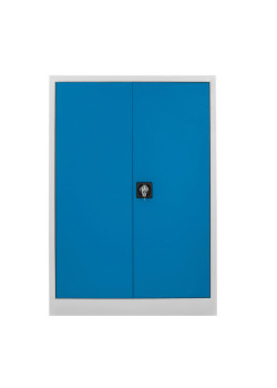 Demir Dolap Ofis 130 luk Dosya Dolabı Gri-Mavi
