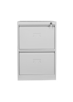 Demir Dolap Ofis 2 li Klasör Dolabı Gri