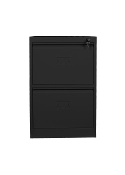 Demir Dolap Ofis 2 li Klasör Dolabı Siyah