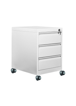 Demir Dolap Ofis 3 Çekmeceli Keson Gri