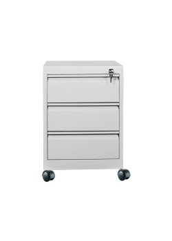 Demir Dolap Ofis 3 Çekmeceli Keson Gri