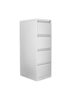 Demir Dolap Ofis 4 lü Klasör Dolabı Gri