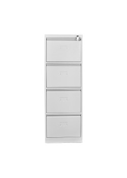 Demir Dolap Ofis 4 lü Klasör Dolabı Gri