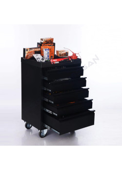 Demir Dolap Ofis 5 Çekmeceli Takım Arabası