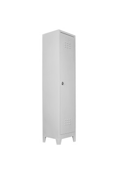 Demir Dolap Ofis Tekli Soyunma Dolabı Gri