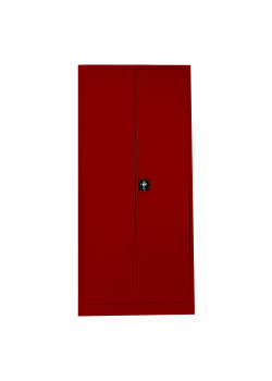 Demir Dolap Ofis Temizlik Dolabı Kırmızı Demir Dolap Ofis Temizlik Dolabı Kırmızı